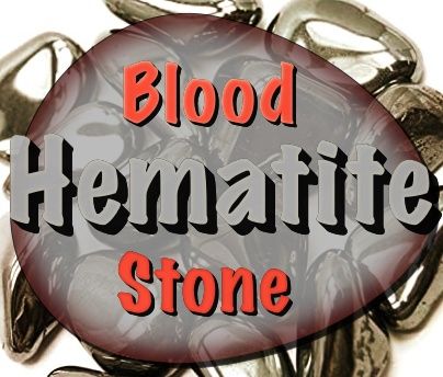 Hematite, the blood stone, title and cover image